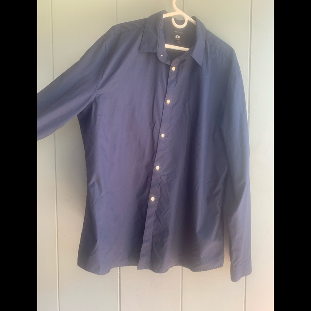 H&M easy iron slim fit xxl men’s shirt